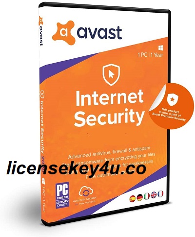 avast internet security 2018 license key number